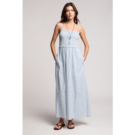 Velvet by Graham and Spencer Senara Dress in Sky
