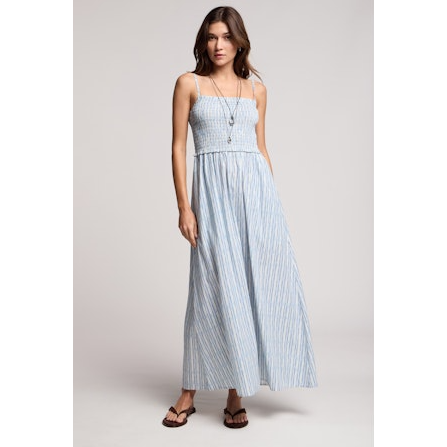 Velvet by Graham and Spencer Senara Dress in Sky