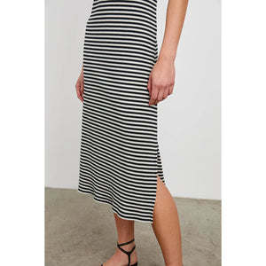 Rails Tank Dress in Black Birch Stripe