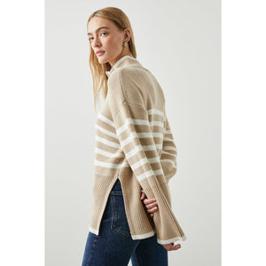 Rails Tessa Sweater in Sand Stripe