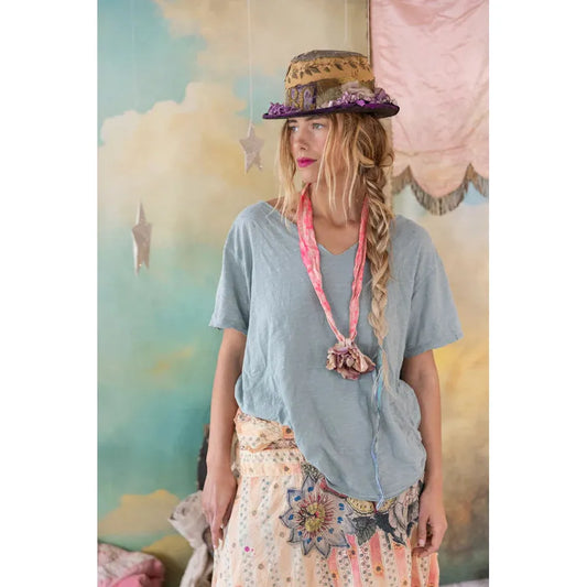 Magnolia Pearl Europa Tee in Dove 1411