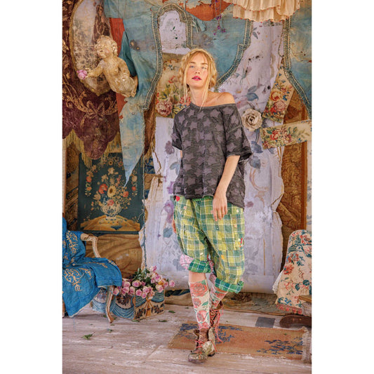 Magnolia Pearl Little Star Appliqué Tee in Twilight 