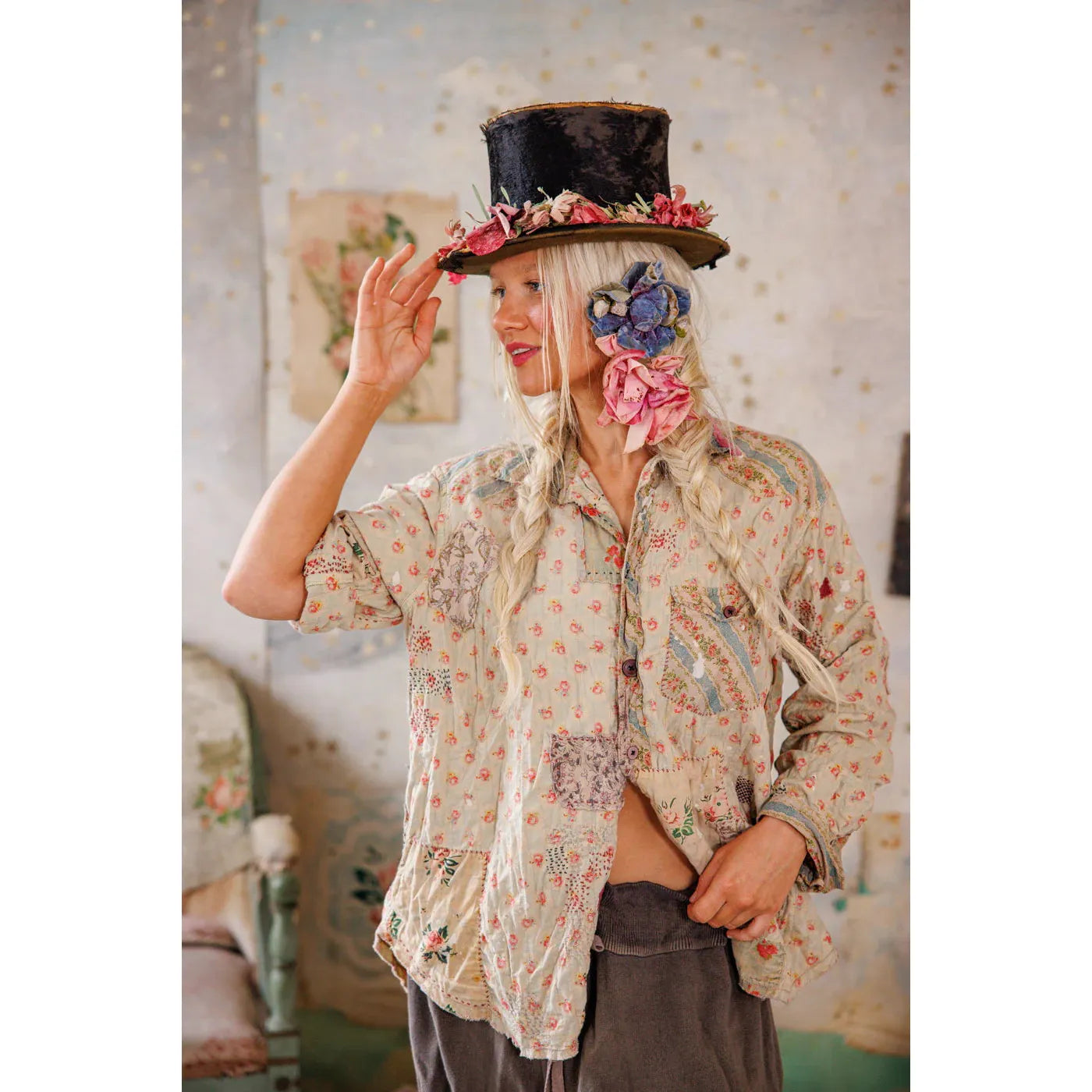 Magnolia Pearl Kelly Western Shirt in Mon Cheri