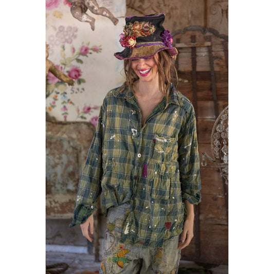 Magnolia Pearl Landes Workshirt in Uncle Joe's Plaid