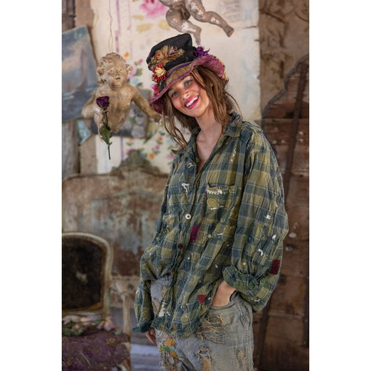 Magnolia Pearl Landes Workshirt in Uncle Joe's Plaid