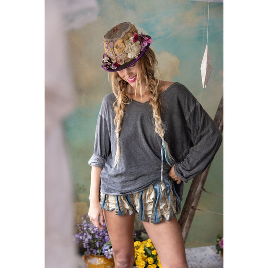 Magnolia Pearl Europa Long Sleeve Tee in Ozzy