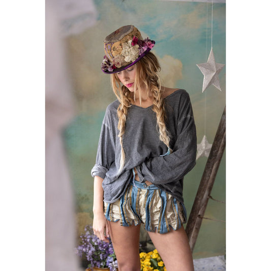 Magnolia Pearl Europa Long Sleeve Tee in Ozzy