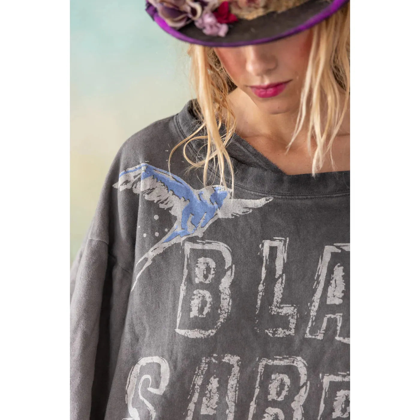Magnolia Pearl Black Sabbath After Forever Hermosa Sweatshirt in Ozzy 2261
