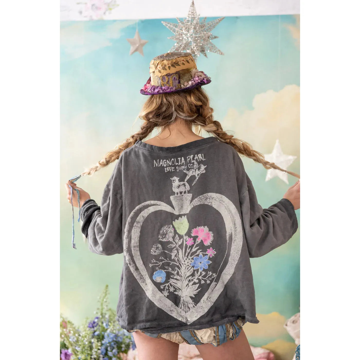 Magnolia Pearl Black Sabbath After Forever Hermosa Sweatshirt in Ozzy 2261