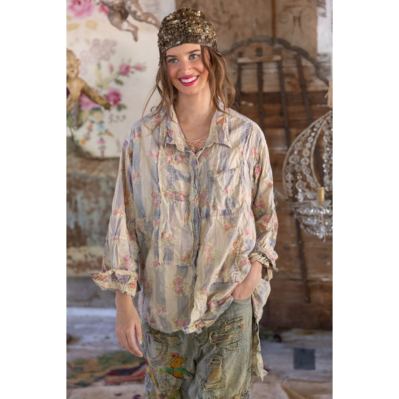 Magnolia Pearl Adison Workshirt in European Summer