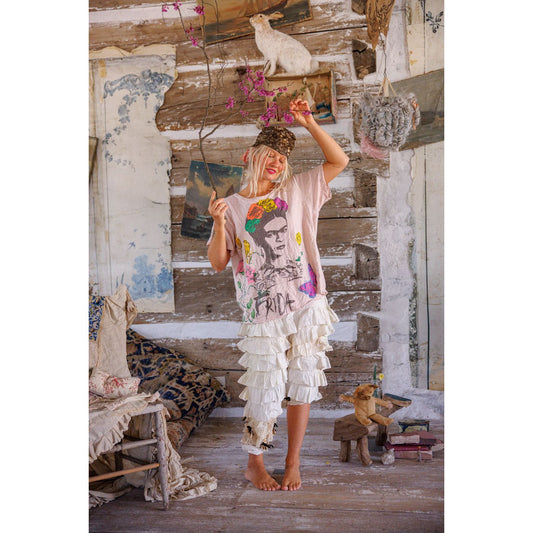 Magnolia Pearl Frida Art Is The Remedy Tee in Lychee Blossom