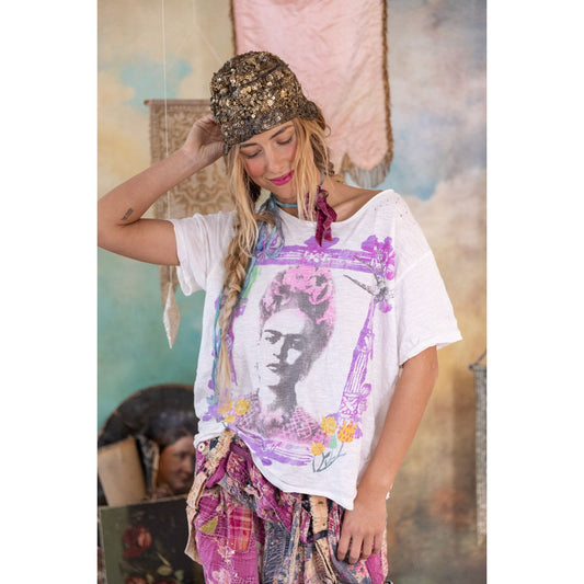 Magnolia Pearl Frida Retablo Tee in True