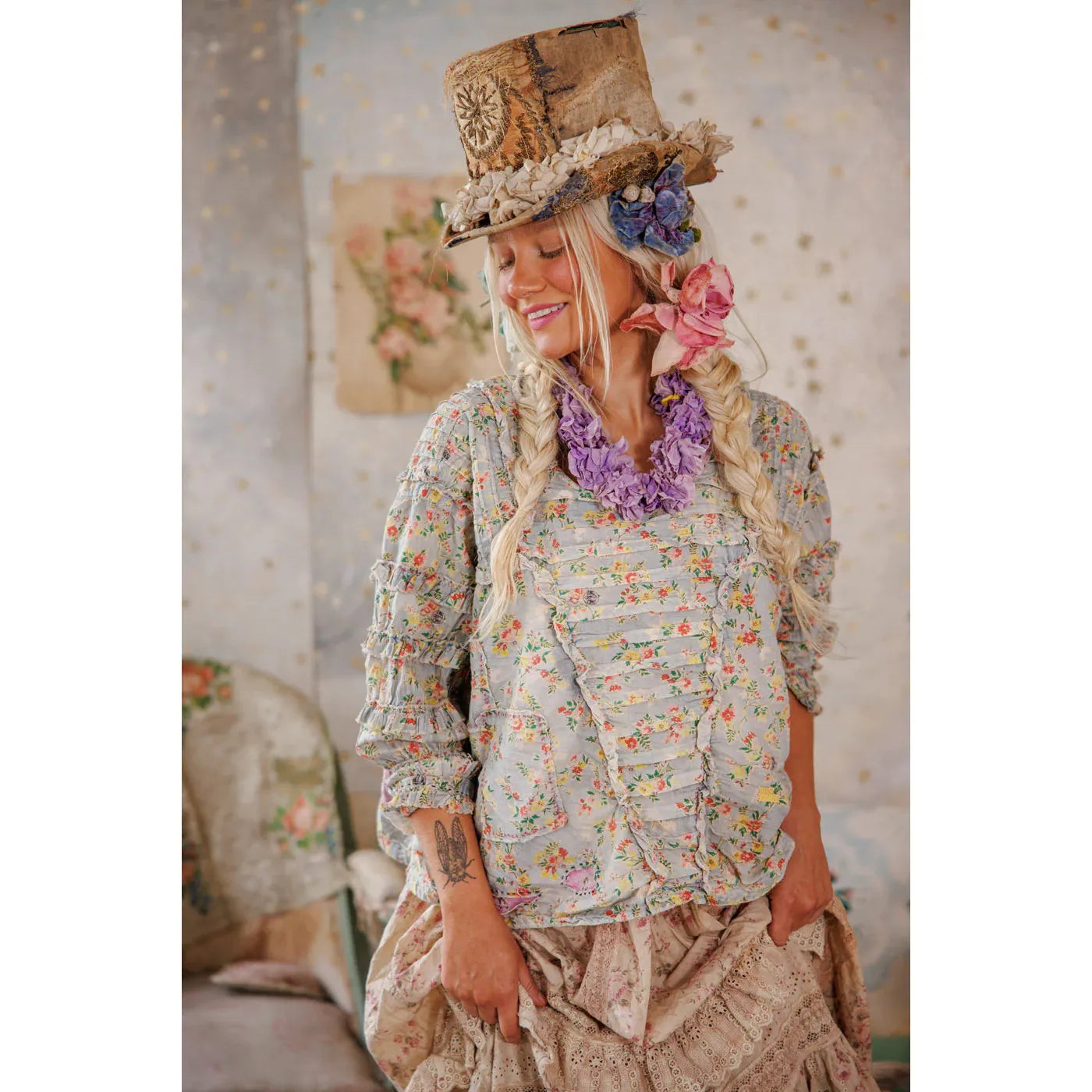 Magnolia Pearl Lieve Blouse in Heritage 2366
