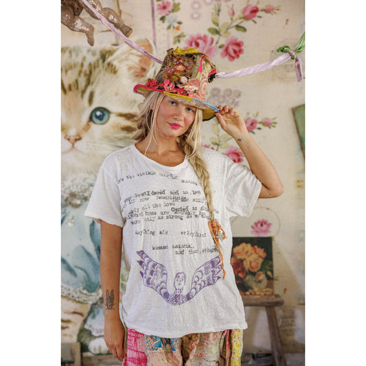 Magnolia Pearl Stay Bewildered Tee in True