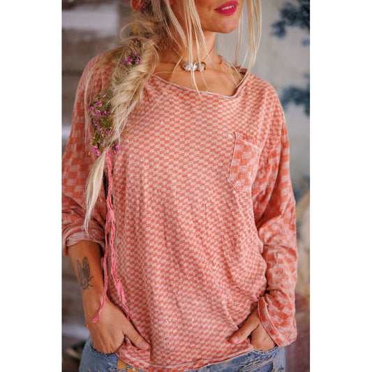 Magnolia Pearl Piecewise Viggo Pocket Tee in Tabby