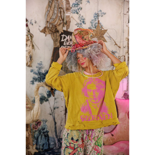 Magnolia Pearl Beethoven Portrait Richi Sweatshirt in Fun House
