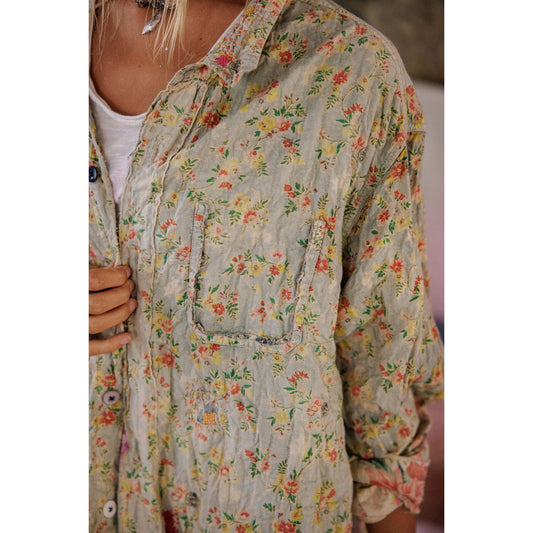 Magnolia Pearl Floral Adison Workshirt in Heritage