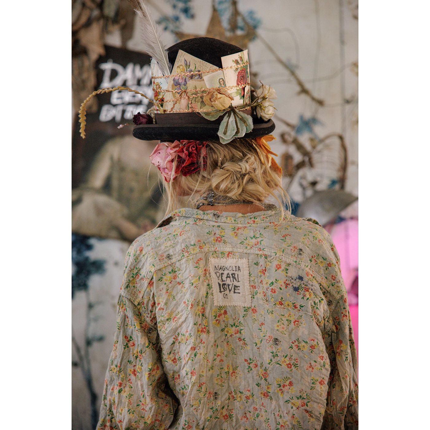 Magnolia Pearl Floral Adison Workshirt in Heritage