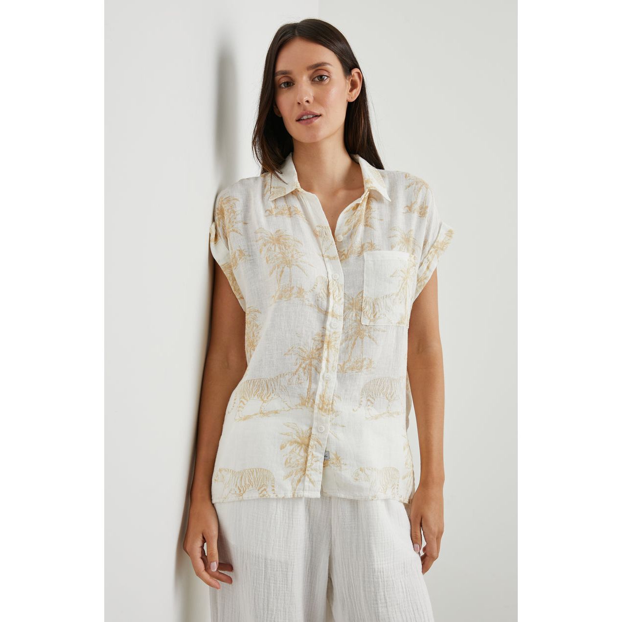 Rails Whitney Shirt in Wild Bengals