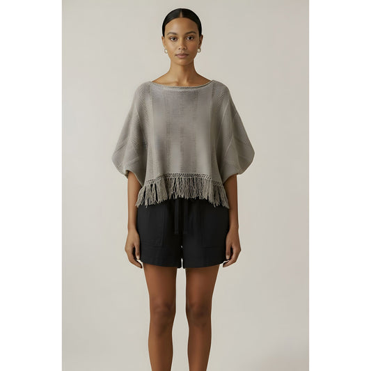 Velvet by Graham & Spencer Katarina Top in Stone