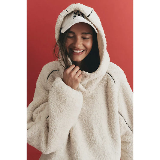 Free People Free Flow Fleece in Birch Tree