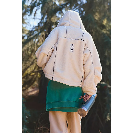 Free People Free Flow Fleece in Birch Tree