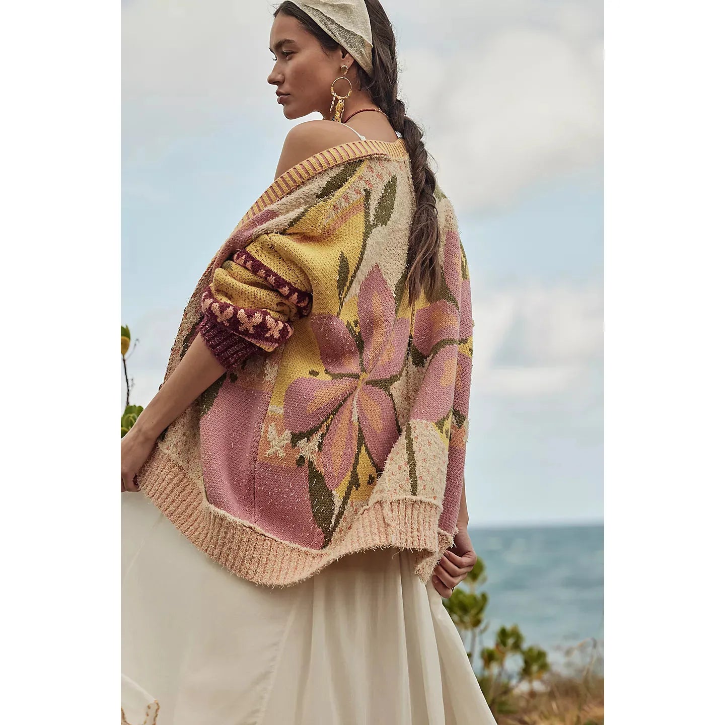 Free People Bali Tropical Garden Sweater