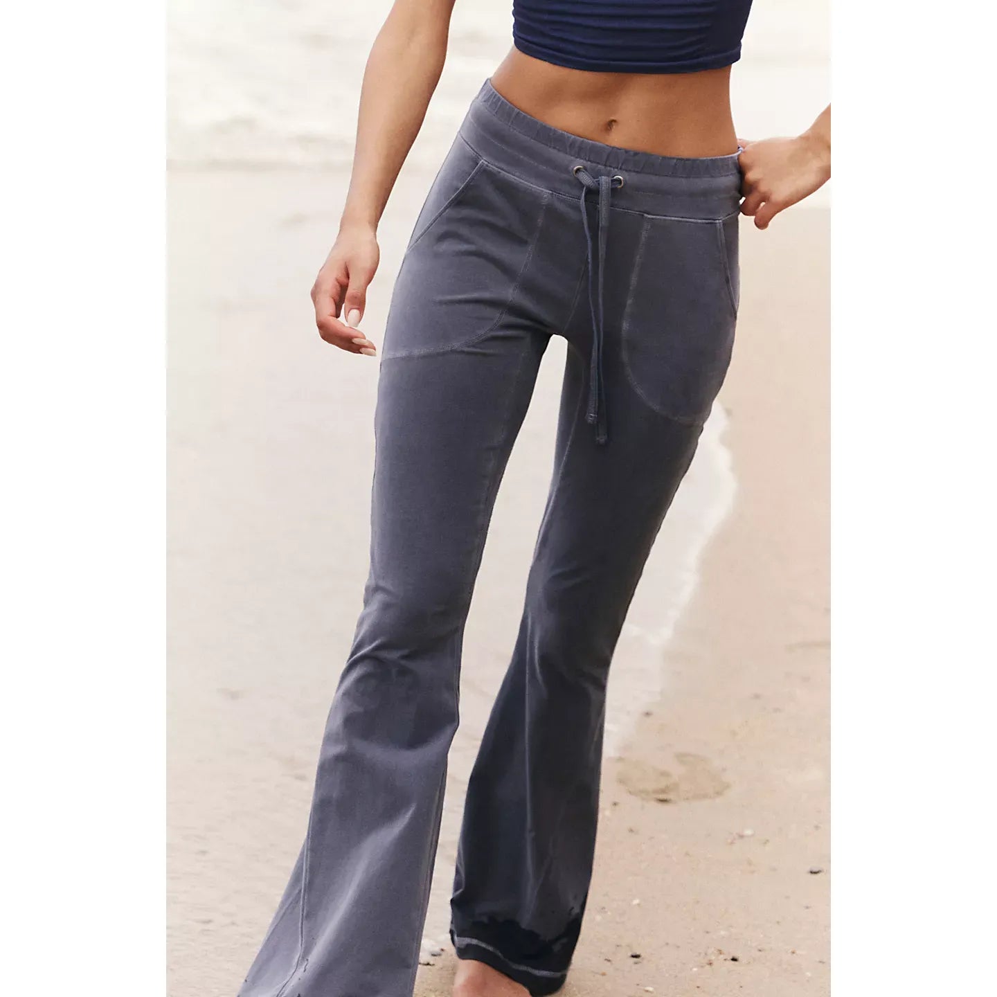 Free People New Flow Flares in Vintage Indigo 