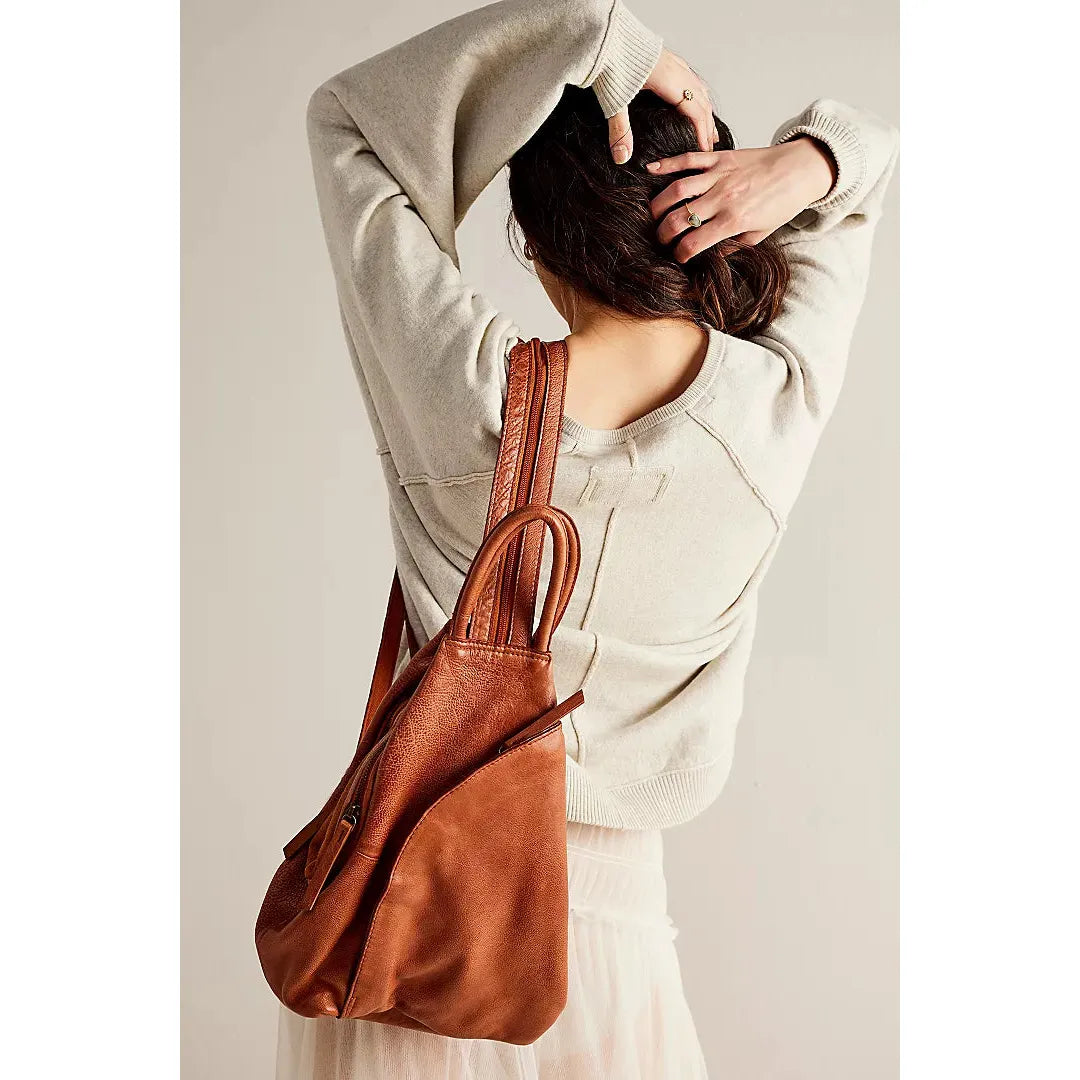 Free People We The Free Soho Convertible Sling in Distressed Brown