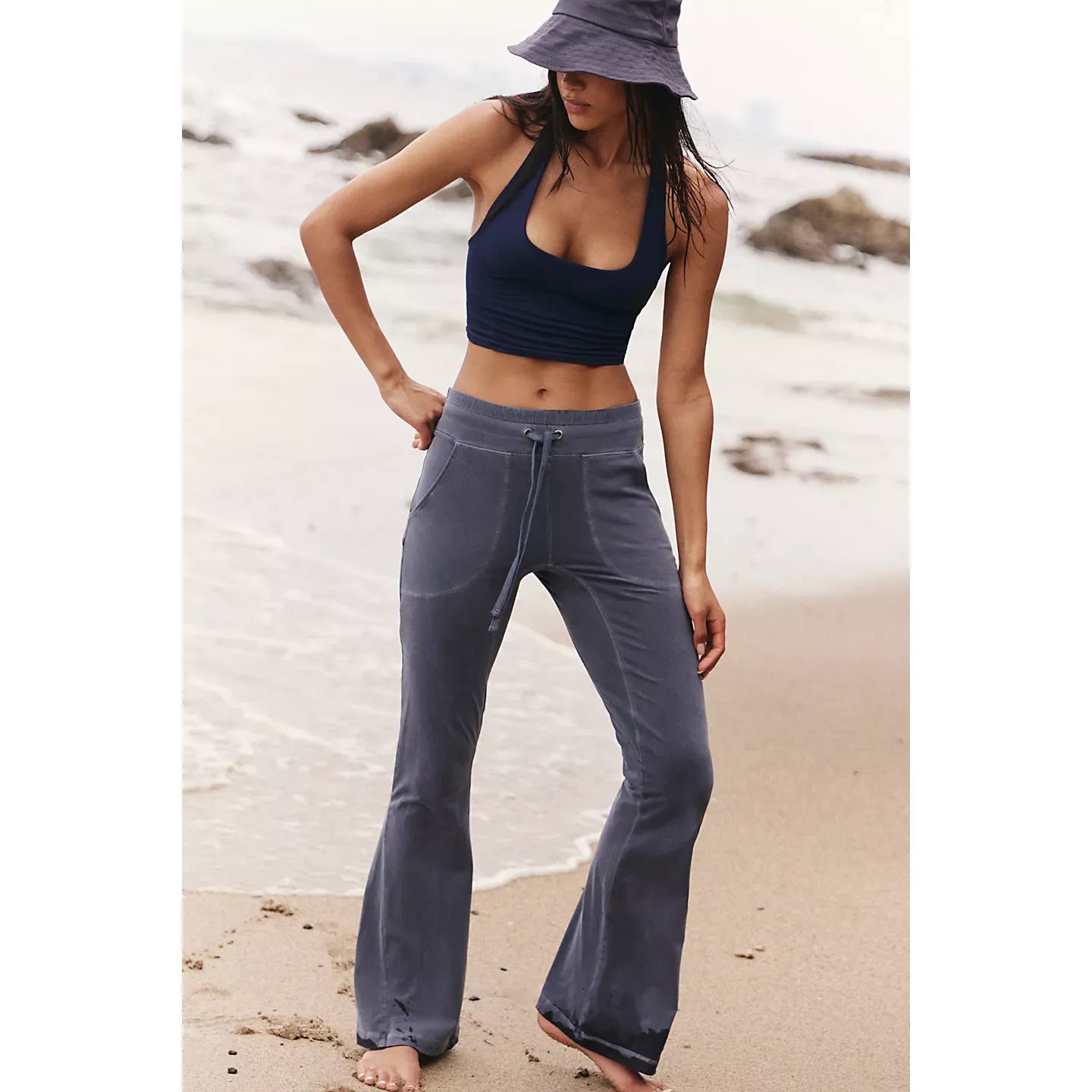 Free People New Flow Flares in Vintage Indigo 
