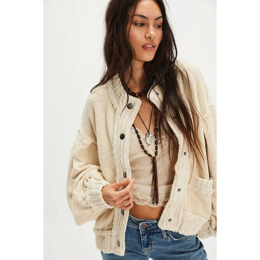 Free People Cute in this Cardi in Tea