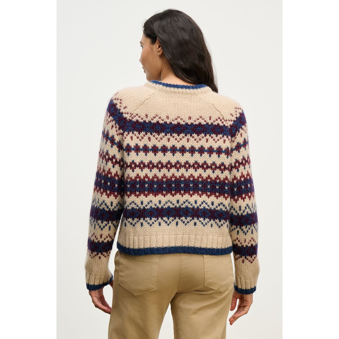Velvet by Graham & Spencer Velvet Makena Fair Isle Sweater