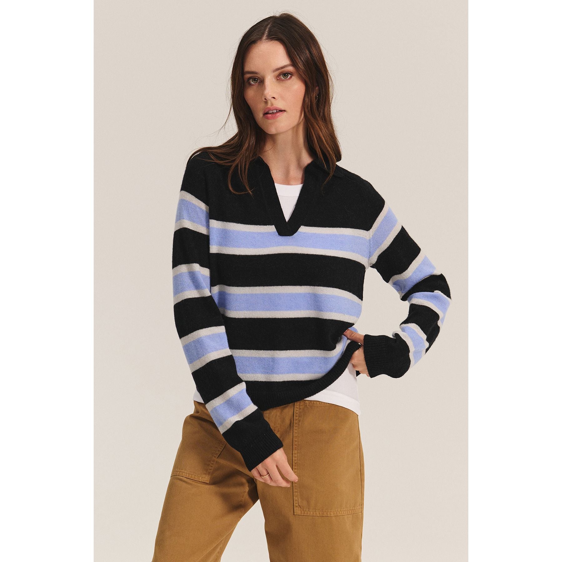 Velvet by Graham and Spencer Everlake Sweater in Multi