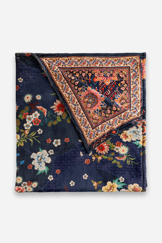 Johnny Was Advestia Travel Reversible Cozy Blanket