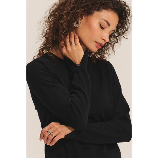 Velvet Melina Sweater in Black