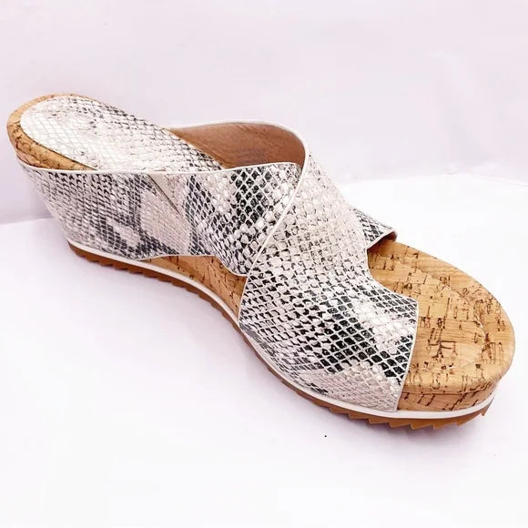 Donald Pliner Serena Cork Wedge Sandals