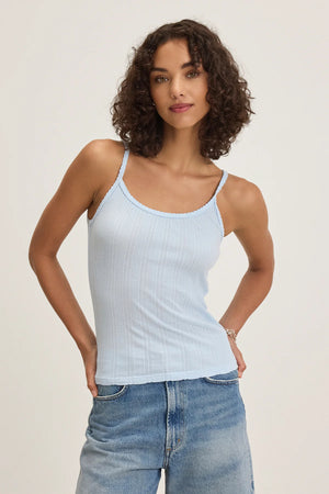 Velvet by Graham & Spencer Iniku Tank Top in Billow