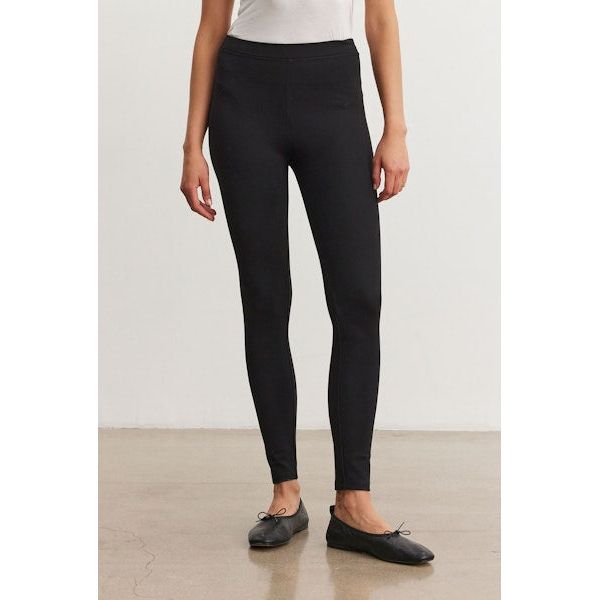 Velvet by Graham & Spencer Jiliette Ponti Legging in Black