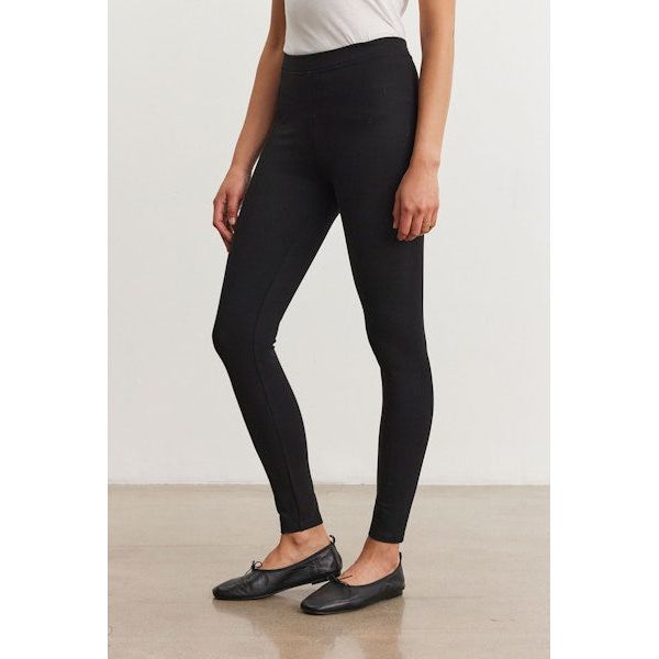 Velvet by Graham & Spencer Jiliette Ponti Legging in Black