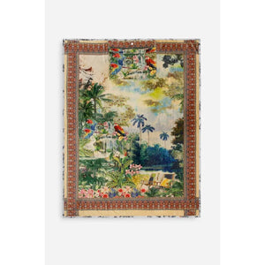 Johnny Was Paradise Travel Blanket in Multi