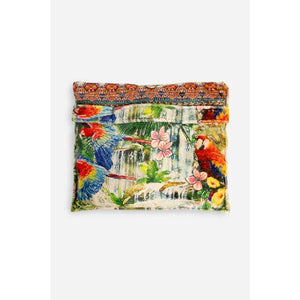 Johnny Was Paradise Travel Blanket in Multi