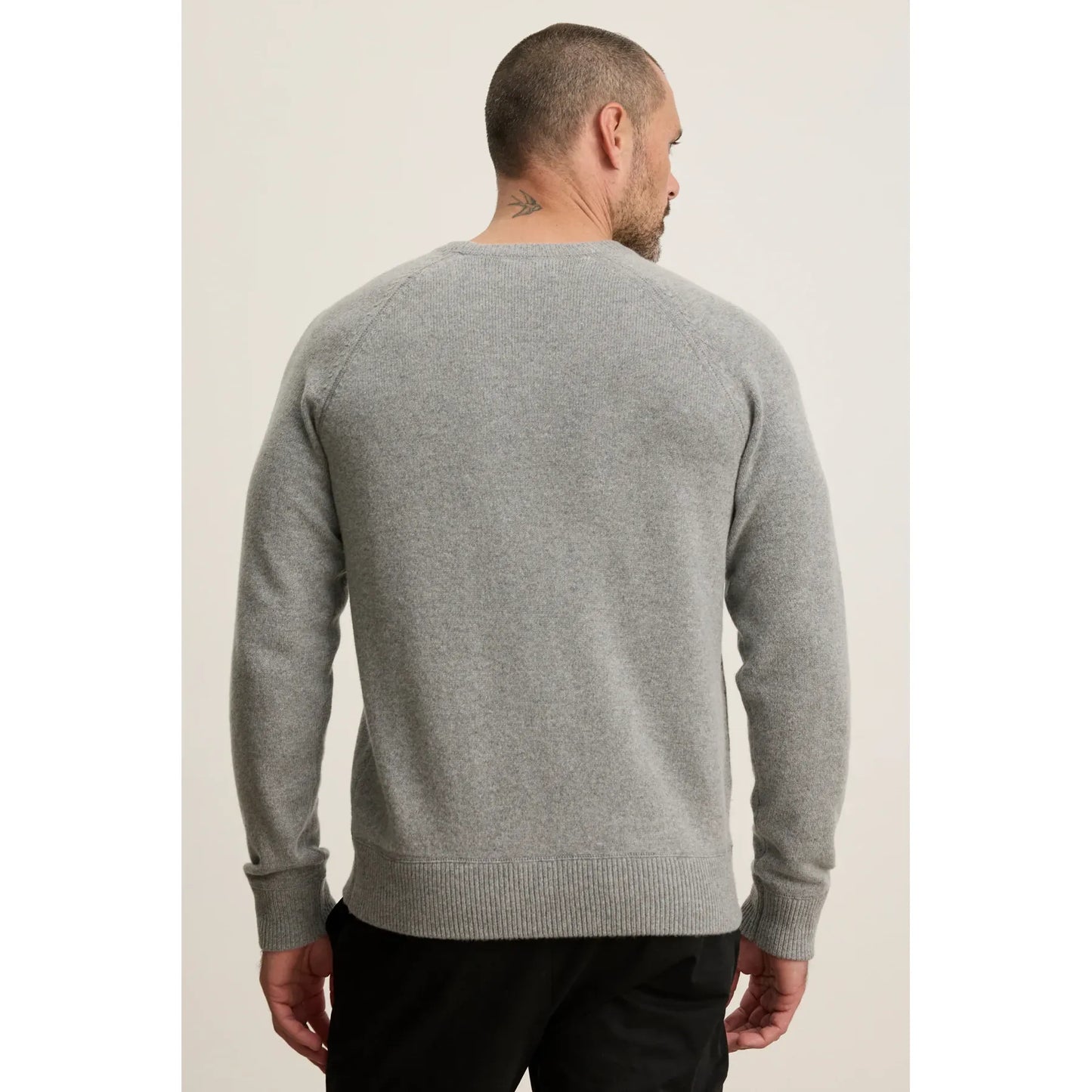 Velvetmen Cortez Sweater in Heather Grey