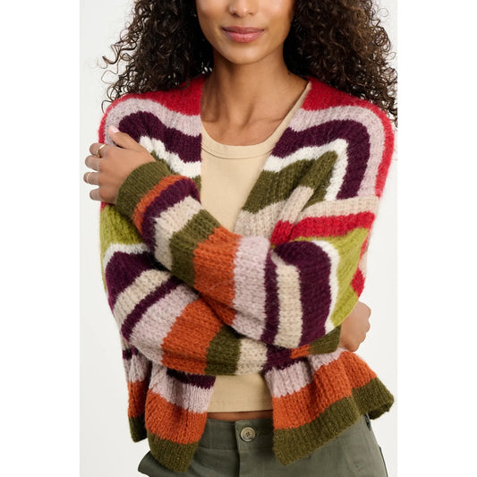Velvet by Graham & Spencer Ranya Alpaca Blend Open Cardigan