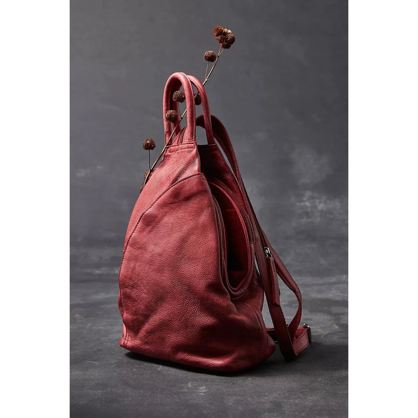 Free People We The Free Soho Convertible Sling in Crimson