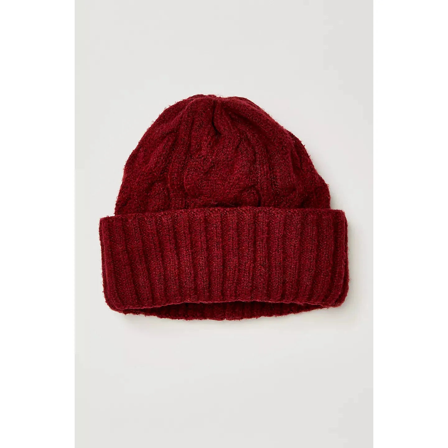 Free People Coastline Beanie in Wine