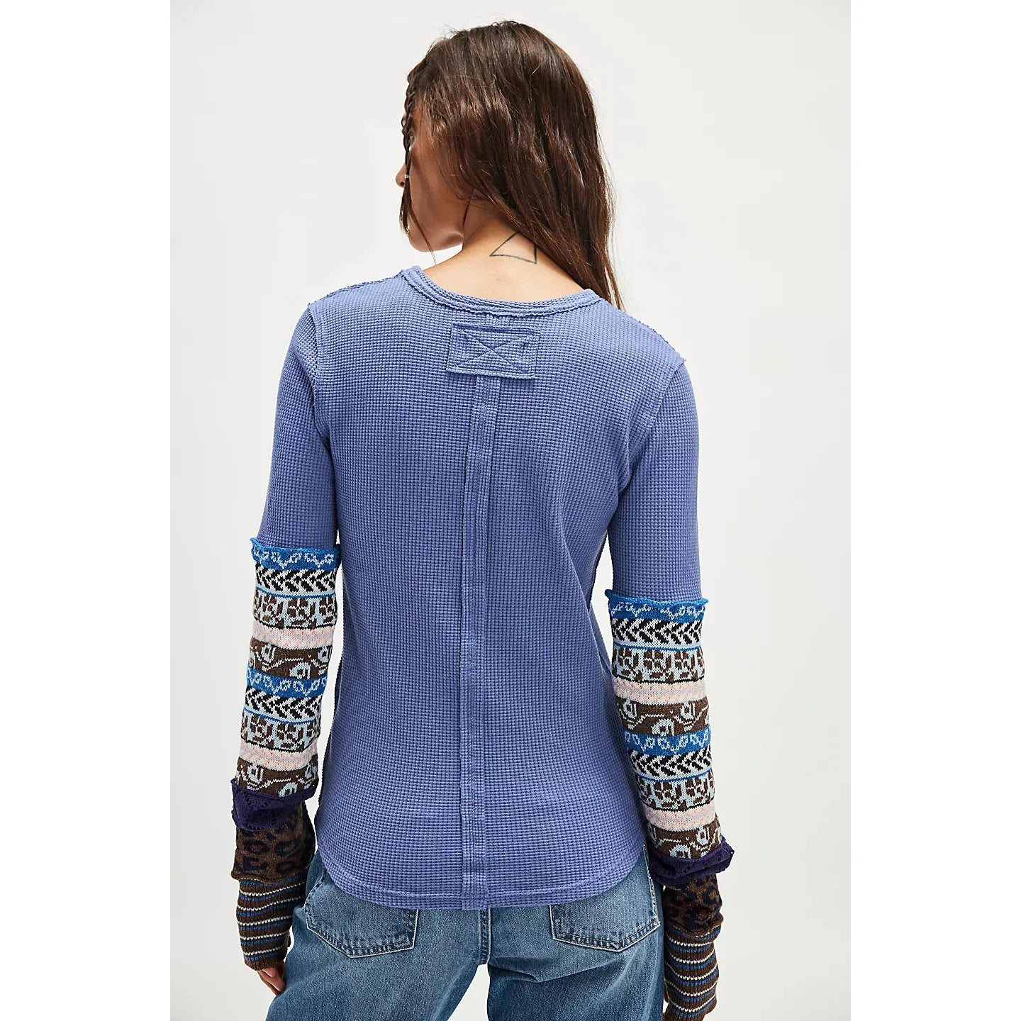 Free People We The Free All In Cuff in Indigo Combo