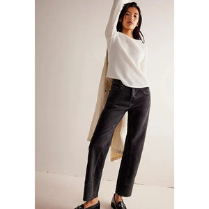 Free People We The Free Risk Taker Mid-Rise Jeans in Main Squeeze