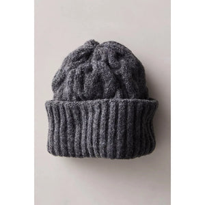 Free People Coastline Beanie in Charcoal