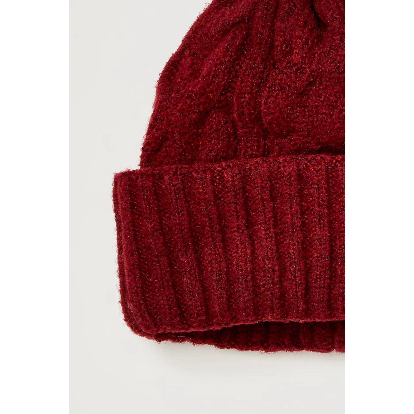 Free People Coastline Beanie in Wine