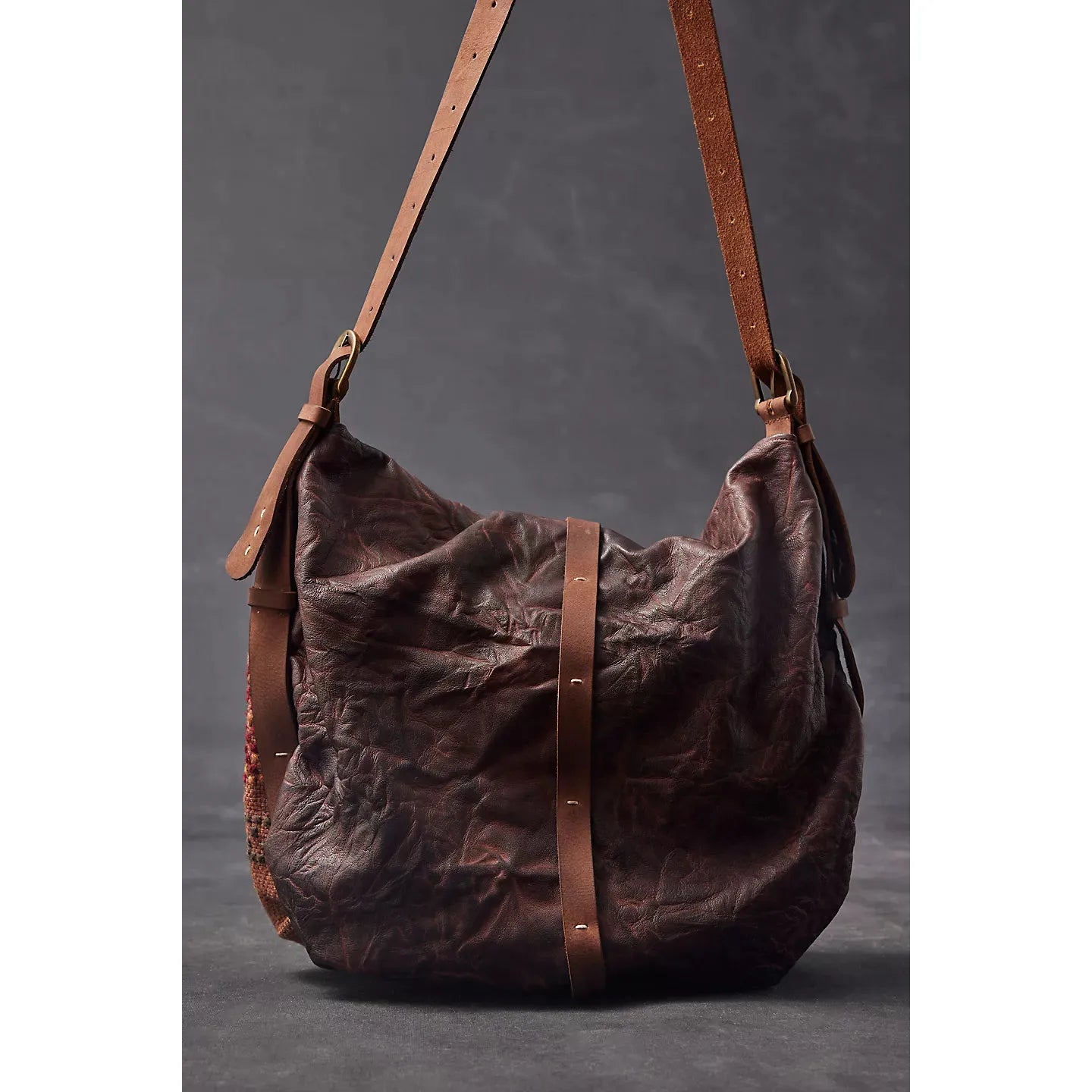 Free People We The Free Talia Bag in Distressed Brown